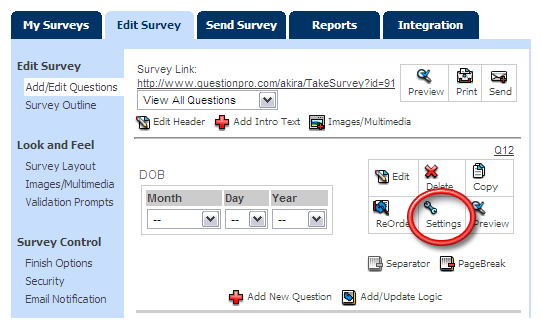 Survey Software Help Image